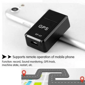 Magnetic Mini Car SPY GSM GPRS GPS Tracker Real Time Tracking Device GF7 2G SIM - Picture 1 of 1