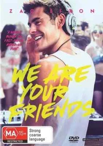 We Are Your Friends (DVD, 2015) Zac Efron Region 4 Australia -FAST NEXT DAY POST - Picture 1 of 7