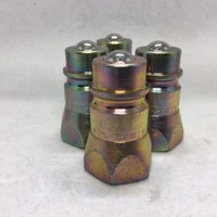SAFEWAY HYDRAULICS S71-6 Coupler Nipple,3/4-14,1/2 In Body,Steel SAFEWAY HYDRAULICS S71-6 Coupler Nipple,3/4-14,1/2 In Body,Steel