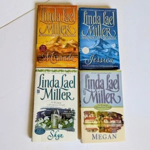 Linda Lael Miller Romance Books Sonnet Set Lot 4 VTG Paperback Small - Picture 1 of 6