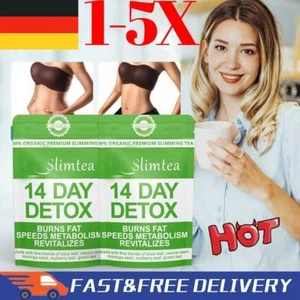 14 GIORNI DETOX DIETA DIMAGRANTE ESTREMA BRUCIA GRASSI SLIM TÈ CALDO 2025 - Foto 1 di 8