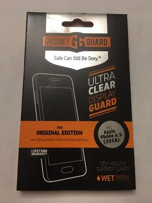 Gadget Guard HD Film Screen Protector for Apple iPhone Xs Max, Clear - Image 1 of 4