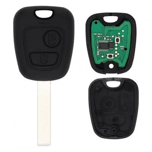 433MHz Remote Car Key ID46 Chip Fit for Citroen 73373067C / Fit for Peugeot 307 - Picture 1 of 11