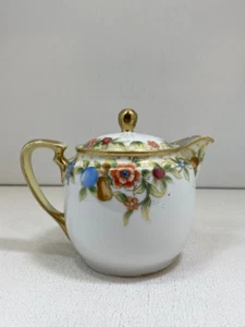 Elegant Noritake Nippon Hand-Painted Creamer - Vintage Gold Trim Elegance - Picture 1 of 10
