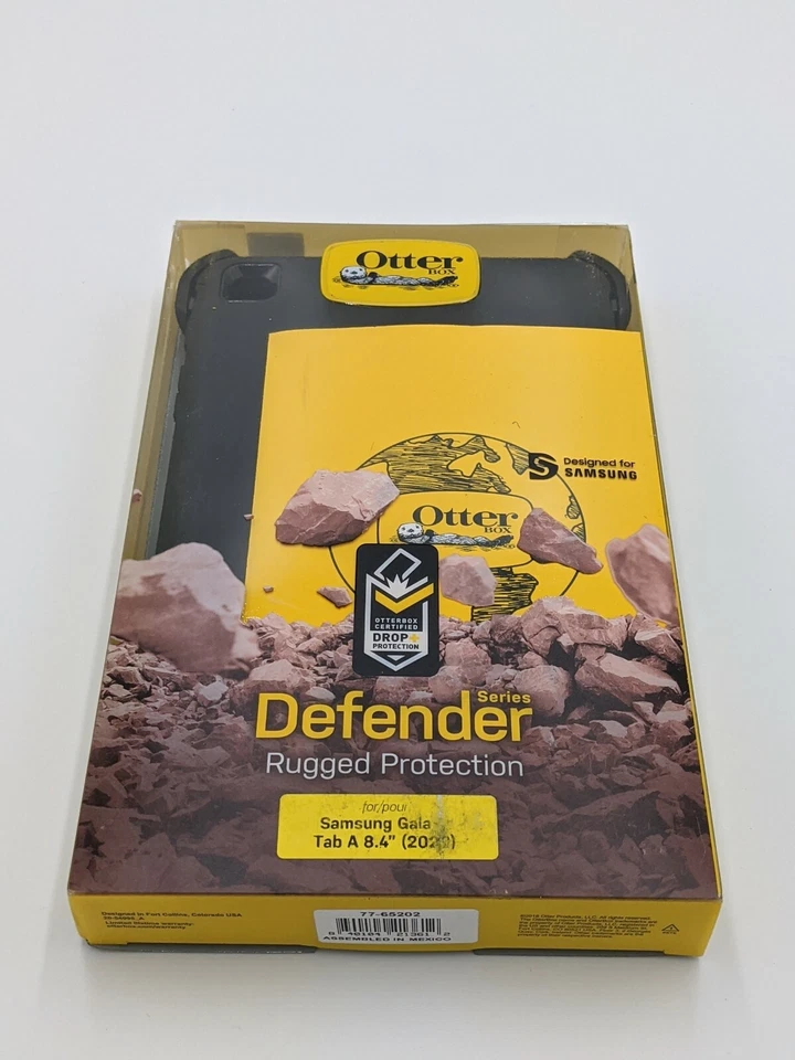 OtterBox Defender Series Case for Samsung Galaxy Tab A (8.4) 2020 - Black - Image 1 of 4