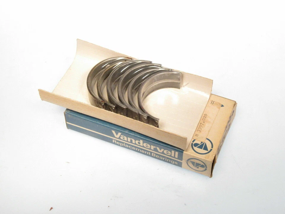 Juego de cojinetes principales .020 para Fiat 850 Spider Coupe 843cc y 850 817cc Vandervell Foto 1 de 1