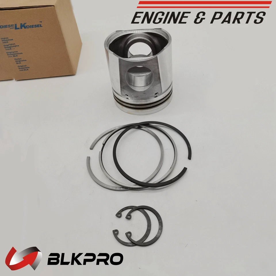 Piston & Ring Set Oversize 0.5mm .020" For Dodge 5.9L Cummins 89-98 12V - Image 1 of 1
