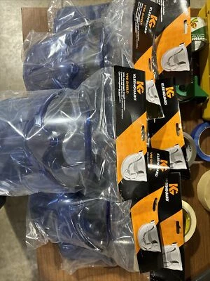 PROTECTOR FACIAL KLEENGUARD V90 CON MARCO AZUL, LENTE TRANSPARENTE, ANTINIEBLA#18629. (Pack-6) Foto 1 de 4