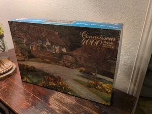Jigsaw Puzzle Arrow De Luxe Connoisseur Garden Cottage 57" x 38" Complete - Picture 1 of 1