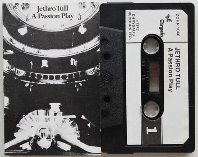JETHRO TULL - A PASSION PLAY (CHRYSALIS ZCHR1040) 1973 UK CASSETTE TAPE PROG - Image 1 of 4