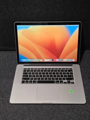 Apple MacBook Pro (L2013) i7" 15.4" 16GB 256GB SSD Ventura 2GB GT750M #296 Foto 1 de 2