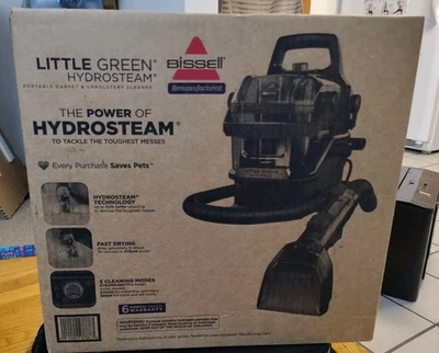 全新,Bissell 小绿色水蒸汽,内饰清洁剂,可随时清洁!!  — 第 1/3 张图片