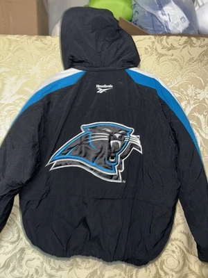 复古 NFL Pro Line Starter Carolina Panthers 夹克男式 M 码 — 第 1/4 张图片
