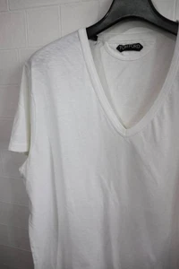 Tom Ford Tf Embroidered Italy Made In High Quality Short Sleeve V-Neck T-Shirt F - Picture 1 of 10