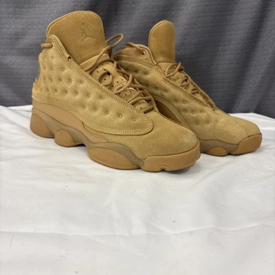 Nike Air Jordan 13 Retro XIII Wheat Size 5.5Y 414574-705  2017 Suede - Image 1 of 4