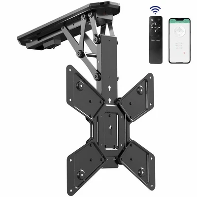 Electric Motorized Flip Down Pitched Roof Ceiling TV Mount for 23" to 55" Screen - Image 1 of 4