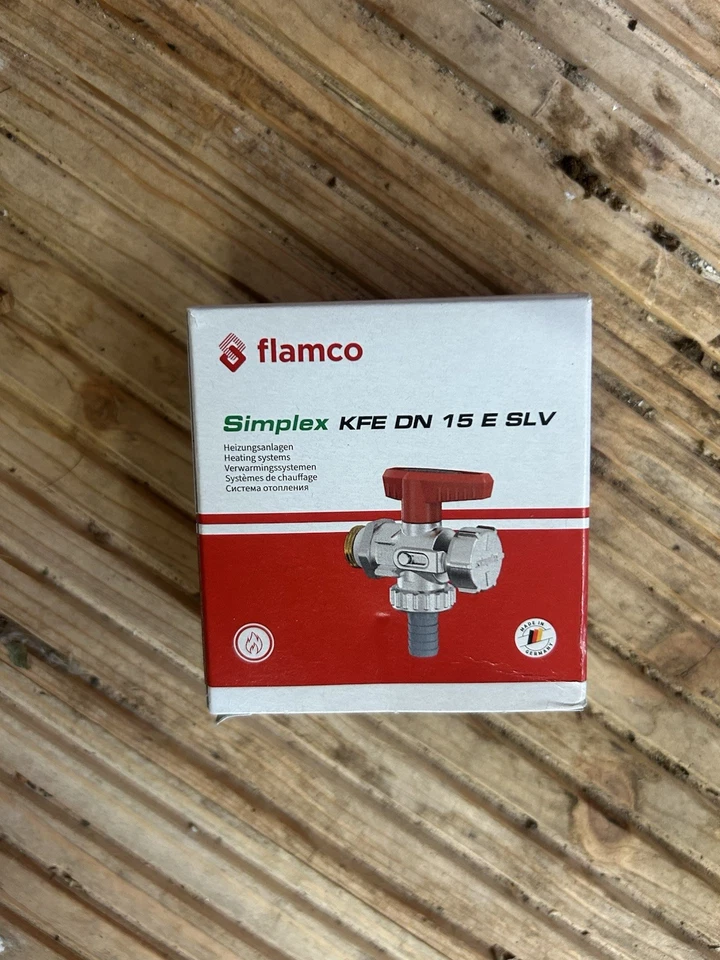 KFE-Kugelhahn Simplex 1/2" vernickelt selbstdicht. PN 16 m.Schlauchverschr.30stk - Bild 1 von 1