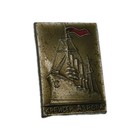 Soviet Sowjet Pin Brosche Erinnerung: Kreuzer Aurora 25 x 18 mm