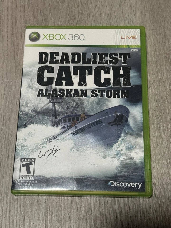 Deadliest Catch: Alaskan Storm (Microsoft Xbox 360, 2008) - Image 1 of 1