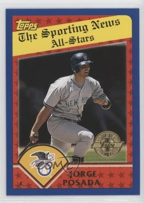 2003 Topps Sporting News All-Stars Home Team Advantage Jorge Posada #363 - Image 1 of 2