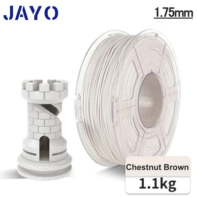 LOTE JAYO 10KG/20KG PLA Meta PETG SILK PLA+ ABS 3D Filamento Impresora 3D 1.75mm 1.1KG Foto 1 de 4