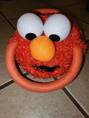 Mini bolso de felpa Elmo para monedas calle sésamo cremalleras asas Foto 1 de 4