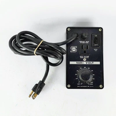 Vintage Seco Electronics Vari Volt Motor Speed & Lighting Control Model 806 - Image 1 of 4