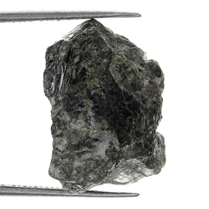 GRANDE Diamante de mina suelto natural áspero de 7,79 quilates color negro crudo - Imagen 1 de 2