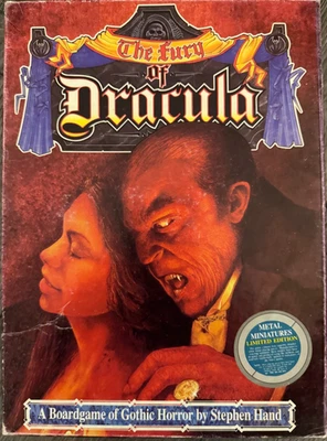 Games Workshop - The Fury of Dracula - 1st Edition with Metal Figures  Warhammer - Image 1 of 4