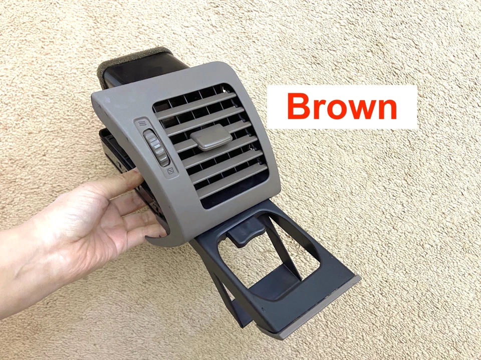 2004-2009 Lexus RX350 RX400h Driver Left Side LH Air Vent Cup Holder Brown Taupe - Image 1 of 4