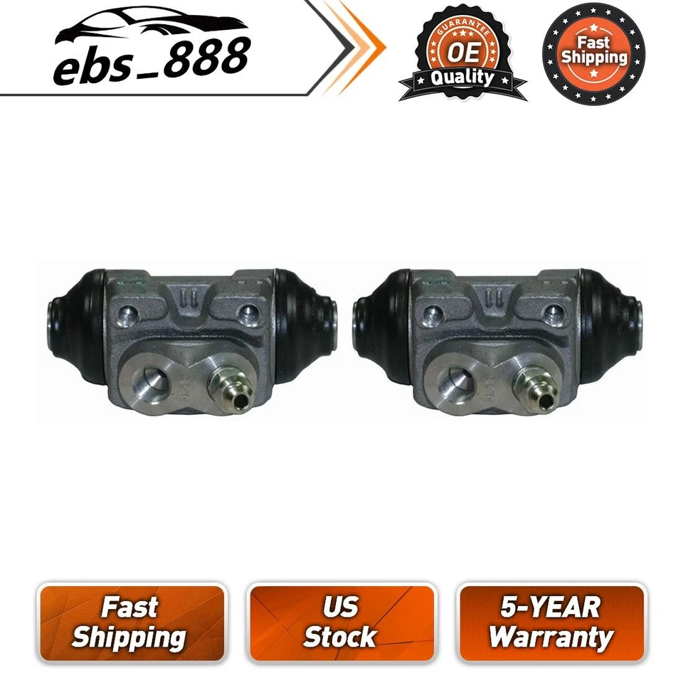 2x Cilindro de rueda de freno de tambor trasero para Hyundai Elantra 2,0 L 2001-2005 2007 2008 Foto 1 de 4