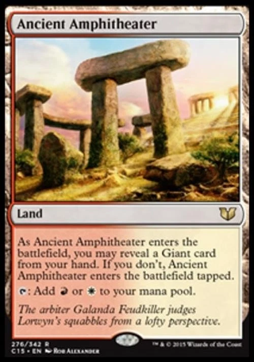 Ancient Amphitheater - Light Play MTG Commander 2015 - Image 1 of 1