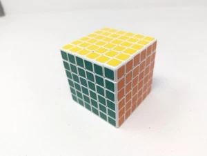 Wahn Rubik's Cube Spiel Knobelspiel Puzzle 6x6x6 Top Verarbeitungsqualität  - Bild 1 von 2