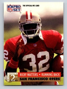 1991 Pro Set - Ricky Watters #774 (RC) San Francisco 49ers - Picture 1 of 2