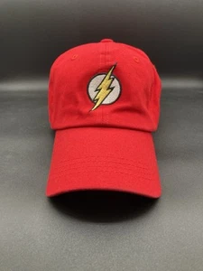 Six Flags The Flash Cap Hat Youth Adjustable Strap Red - Picture 1 of 9