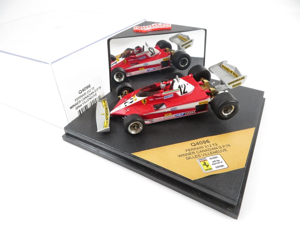 1:43 Quartzo Q4096 Ferrari 312 T3 Winner Canadian GP 76 G. Villeneuve  - Bild 1 von 4