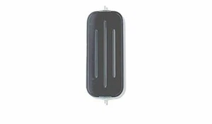 West Coast MIRROR (1) ~ Grote 16092 Black with Rib back ~ 7" X 16" - Picture 1 of 2