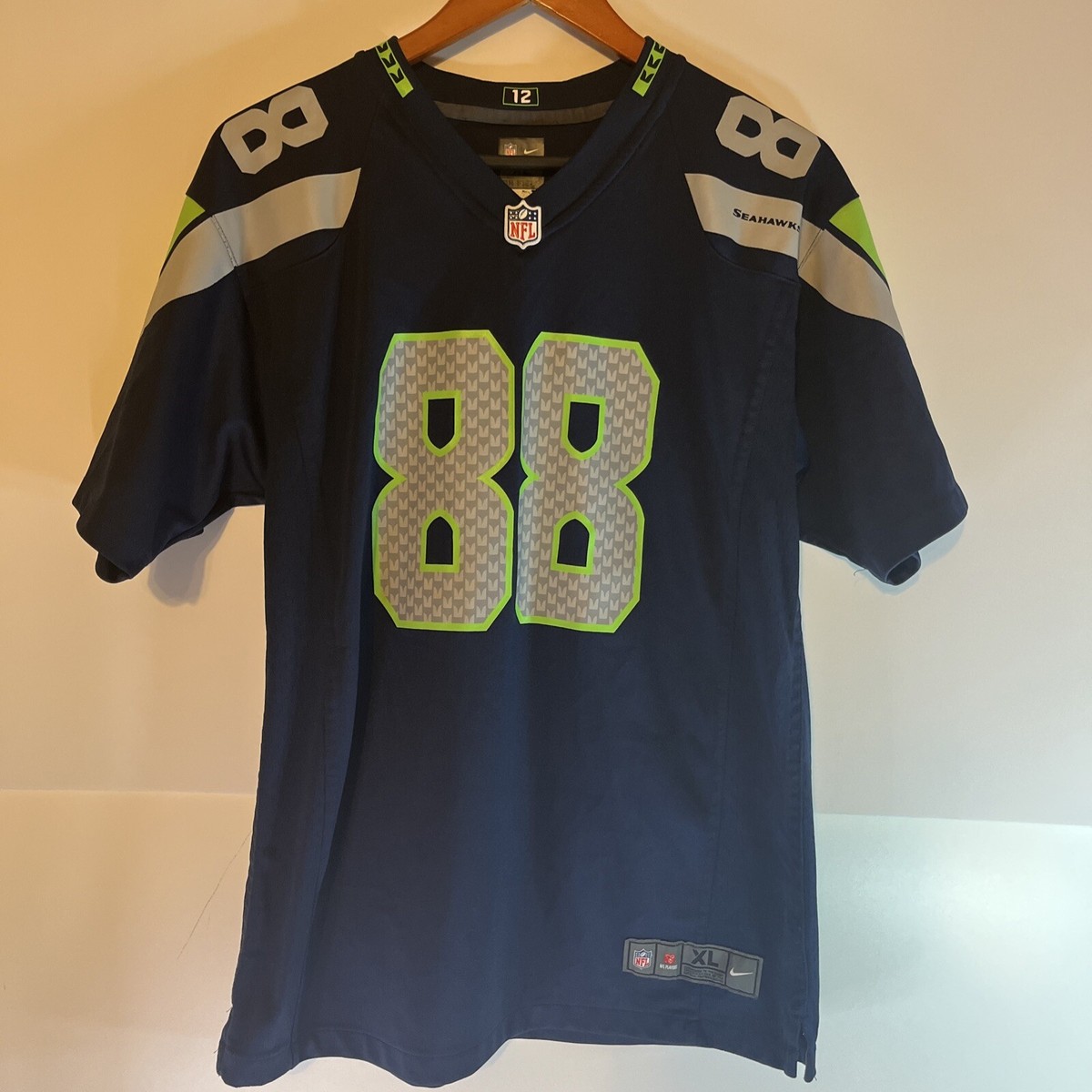 NFL シーホークス ジミー・グラハム NIKE リミテッドジャージ【XL】 Men's Seattle Seahawks Jimmy Graham Nike College Navy