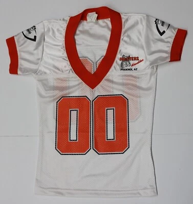 ¡NUEVO! AUTÉNTICA (X) CAMISETA HOOTERS NIÑAS PHOENIX, AZ #00 (X-PEQUEÑA) UNIFORME TOP Foto 1 de 3