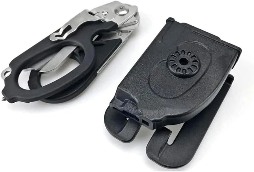 KUJOBUY Tactical Scissors Case for Multifunction Emergency Response Shears Trauma Scisso