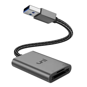 SD Card Reader, High-Speed USB 3.0 to Micro SD Card Adapter, Aluminum Computer - Picture 1 of 9