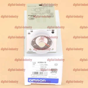 Brand New IN BOX OMRON Timer H3BA-N H3BA-N 220VAC FAST SHIPPING - Picture 1 of 5