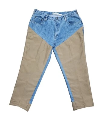 Columbia Tough Mother Jeans Brush Guard Canvas Reinforced 38x32 Relaxed Outdoor - Image 1 of 4