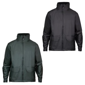 Helly Hansen Voss Reflective Waterproof Hooded Zip Up Rain Jacket - Picture 1 of 22