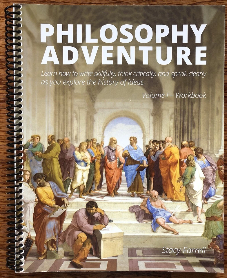 Philosophy Adventure Volume 1 Student Workbook by Stacy Farrell 2013 - Image 1 of 4