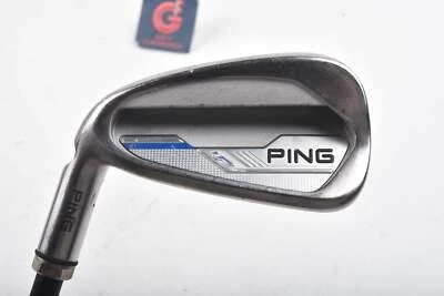 Left Hand Ping i E1 #7 Iron / Blue Dot / Regular Flex Ping Alta CB Shaft / Demo - Image 1 of 4