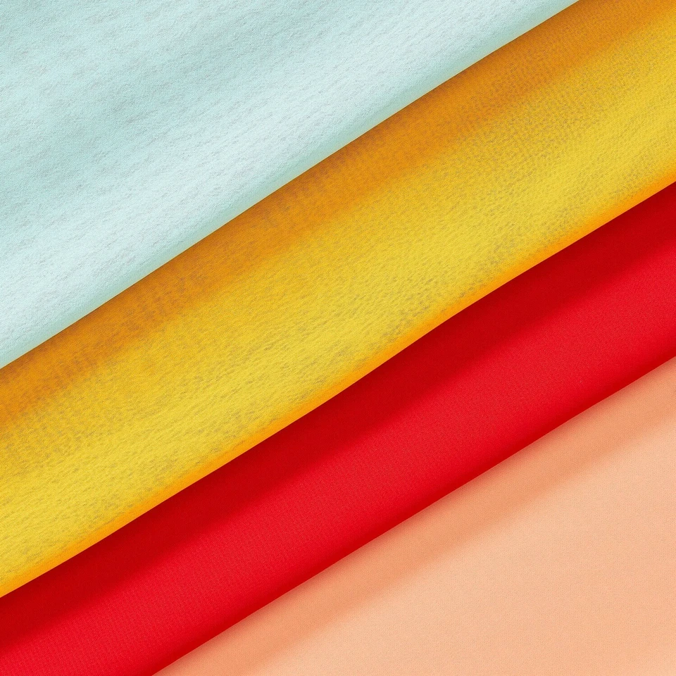 Extra Wide Polyester Chiffon (110”) Fabric - Sheer By The Yard - Image 1 of 1