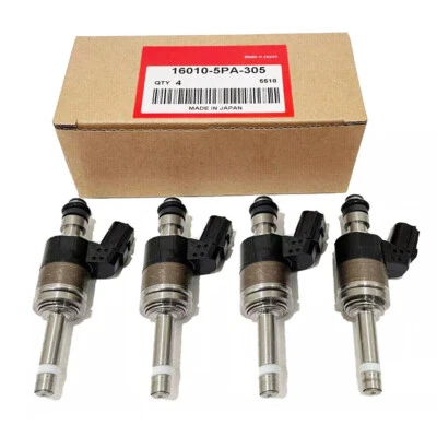 4 PIEZAS INYECTORES DE COMBUSTIBLE ORIGINALES OEM 16010-5PA-305 PARA ACCORD CR-V CIVIC TURBO 1,5 L Foto 1 de 4
