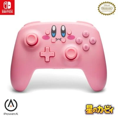 PowerA Wireless Controller for Nintendo Switch Kirby of the Stars Chopping  - Image 1 of 4