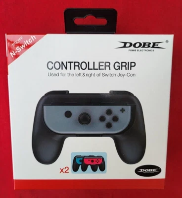 2x Controller Grip Griff Halterung Halter für Nintendo Switch Joy-Con Dobe